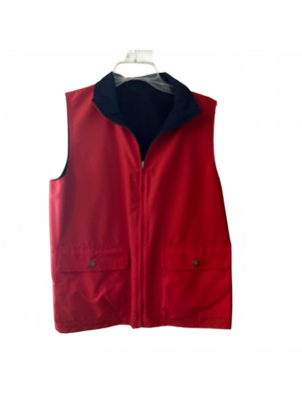 Chaps Reversible Outerwear Vest Versatile Layering Jacket